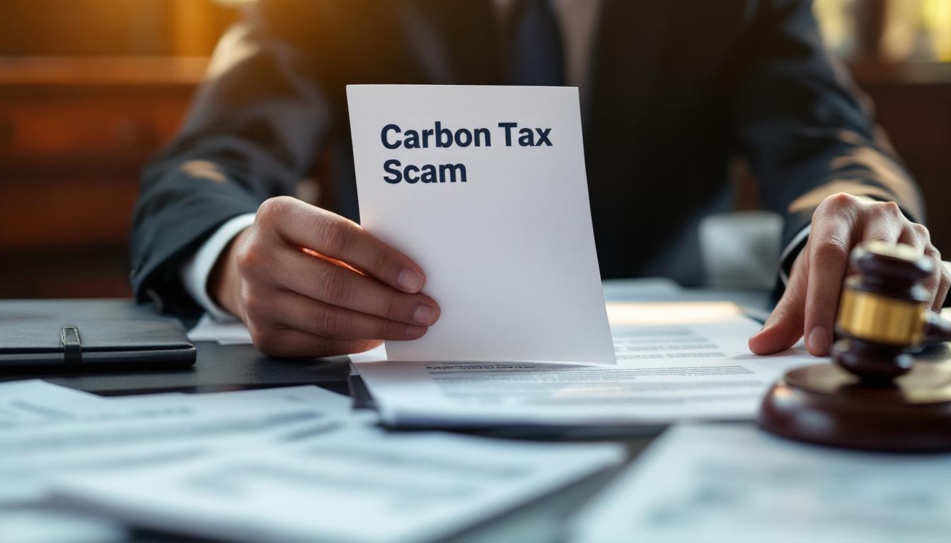 Victime d'une arnaque taxe carbone : démarches et sanctions