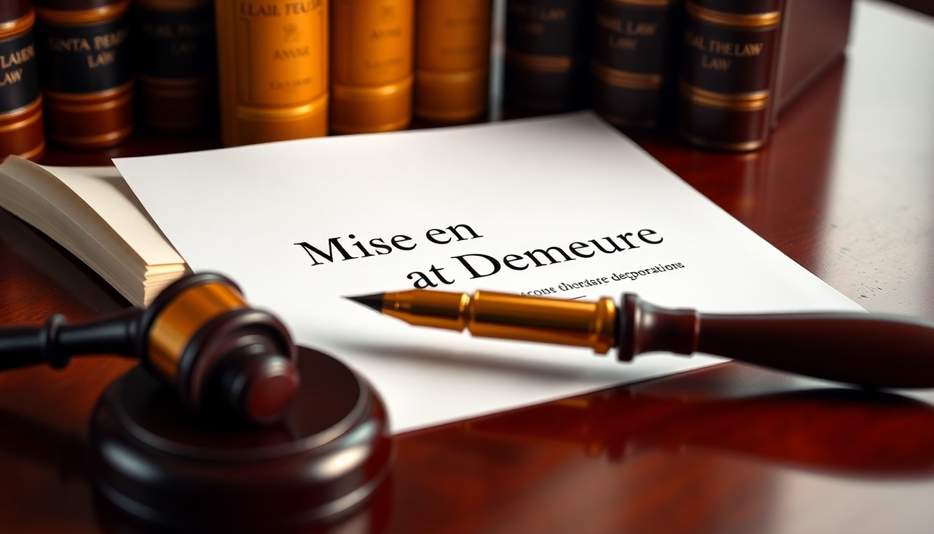 La mise en demeure : un outil essentiel pour résoudre les conflits